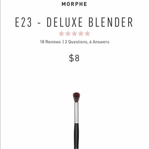 NEW!!! Morphe Brush